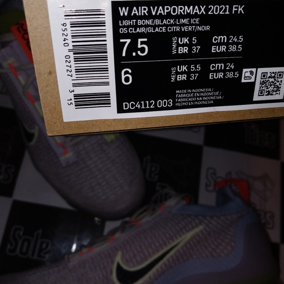 Nike Air Vapormax 2021 FK Lime Ice - Picture 10 of 10